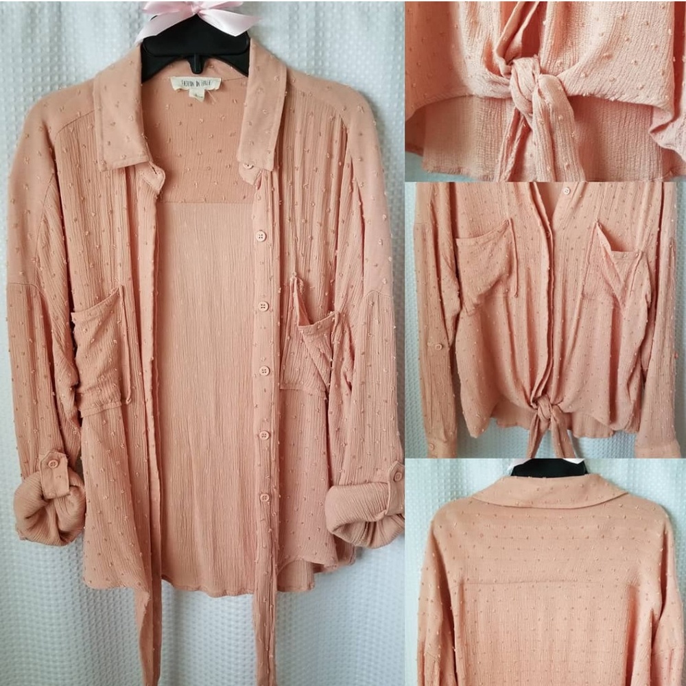 Button up blouse with Details